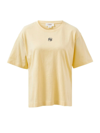 Stevie Slouchy Tee - Sunny Yellow