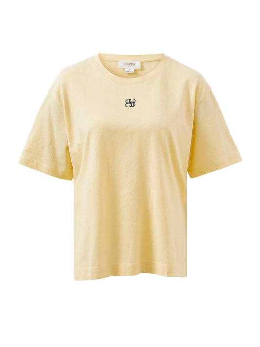 Stevie Slouchy Tee - Sunny Yellow