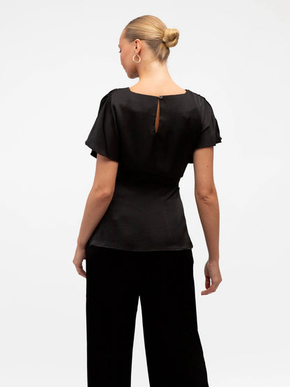The Taylor Blouse - Black