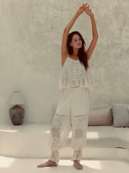 The Zinnia Balloon Pants - Buttercup