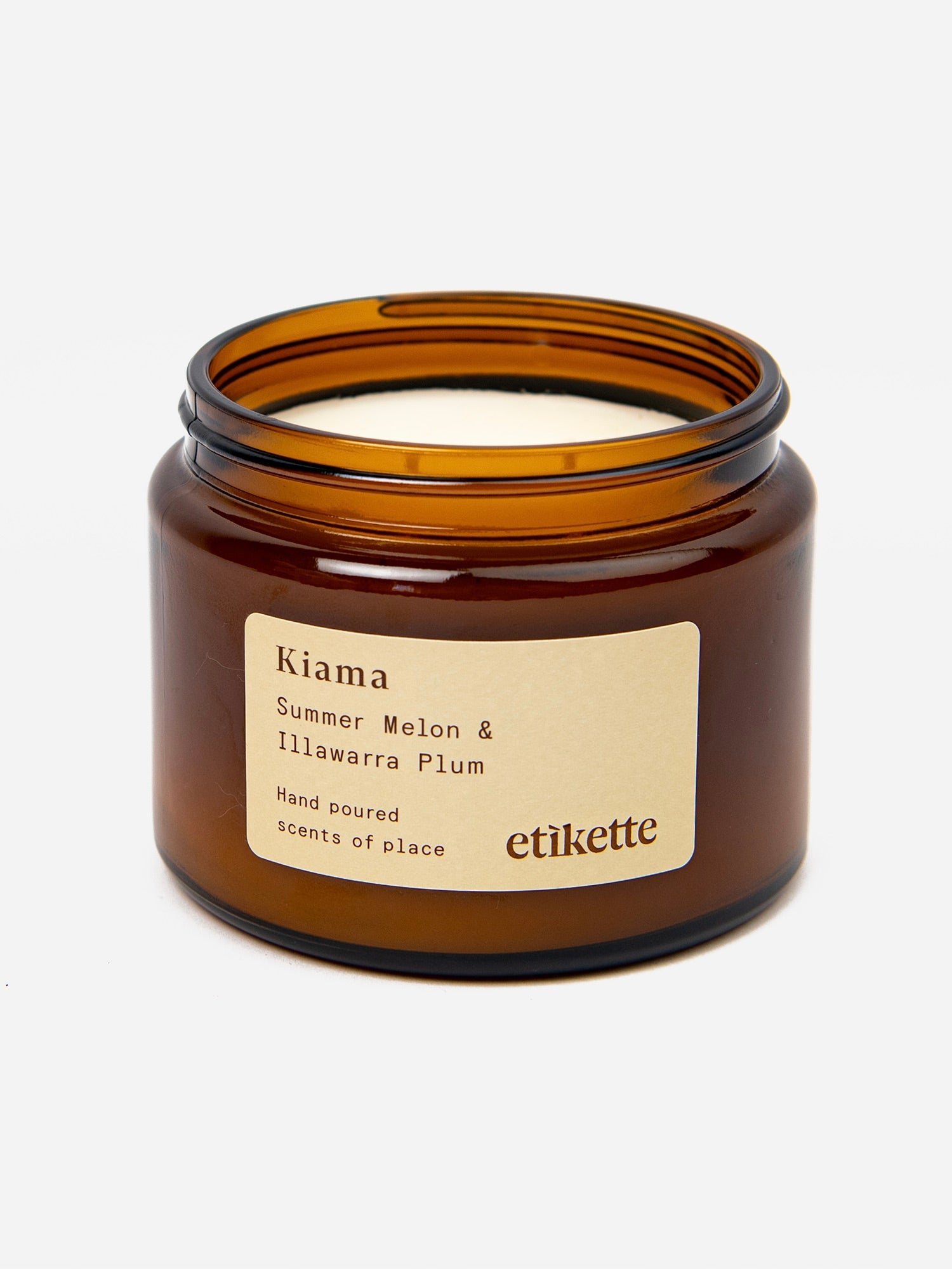Etikette Kiama Candle