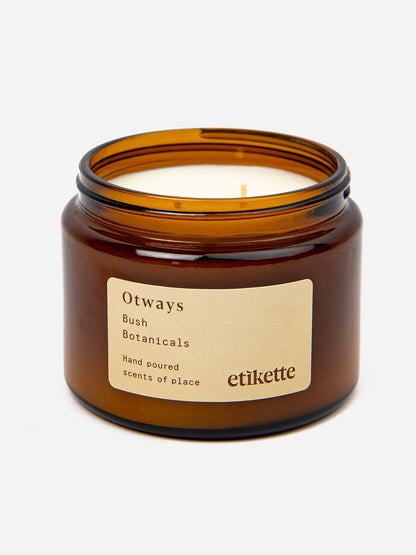Etikette  | Australian Soy Wax Candle | Wanted and Wild Gymea | 500ml 100+hrs
