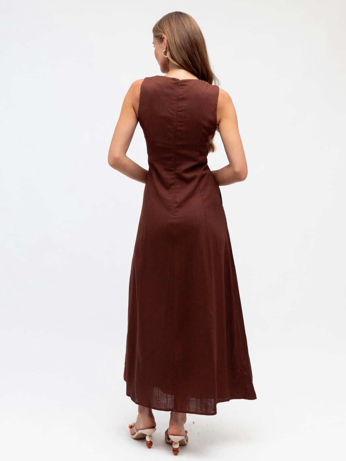 The Verity Dress - Chocolate