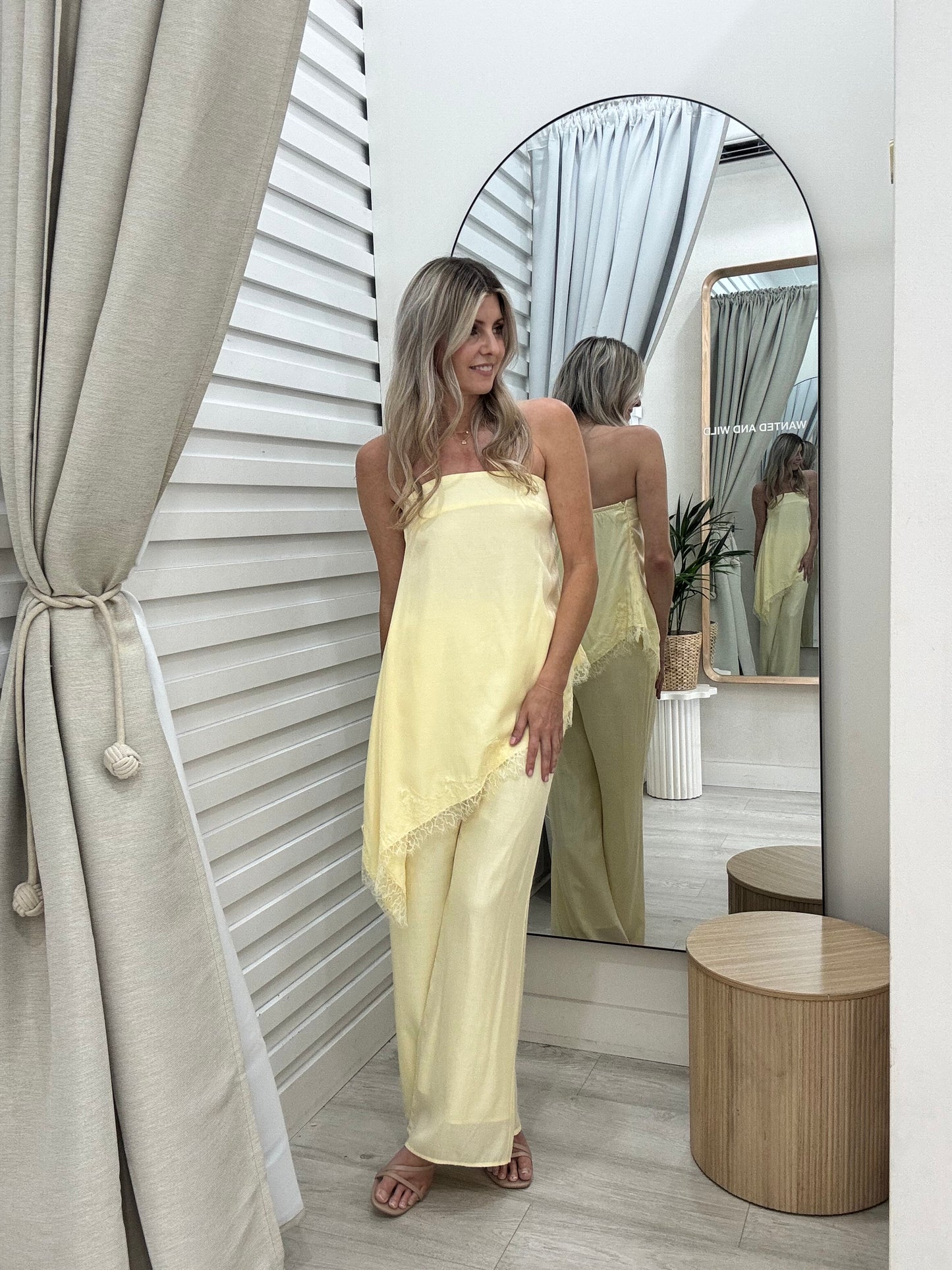 The Maeve Pants Set - Yellow