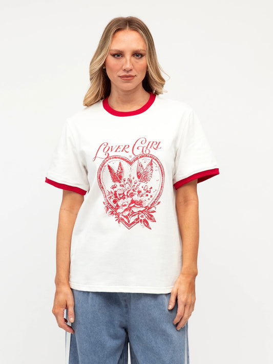 The Lover Girl Tee | White