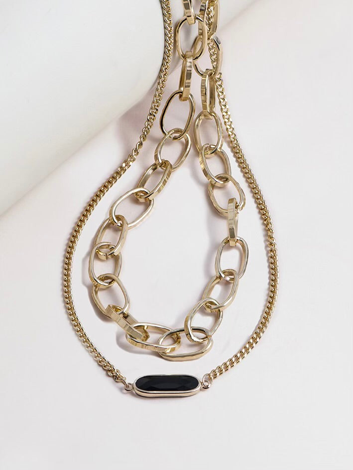 Gwyn Double Row Necklace