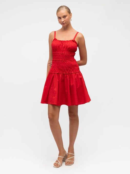 The North Mini Dress | Red