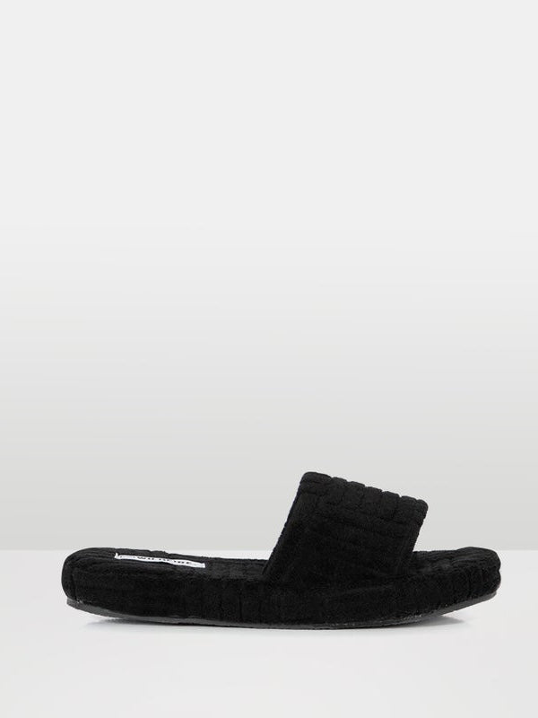 Flava Slippers - Black - WANTED AND WILD