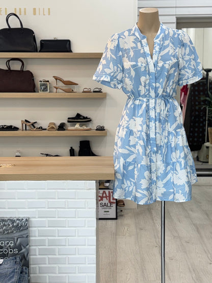 The Cara Dress - Sky Blue