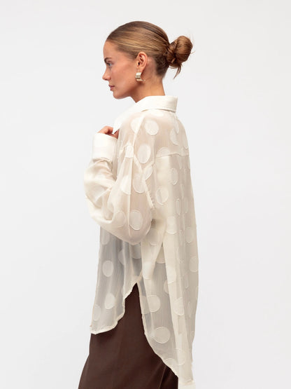 The Belle Shirt - Sheer Spot