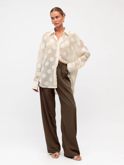 The Belle Shirt - Sheer Spot