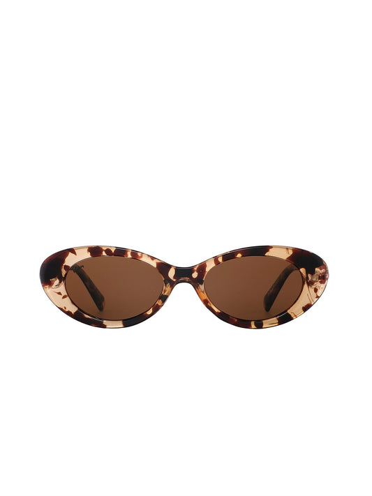 High Society Reality Sunglasses - Honey Turtle