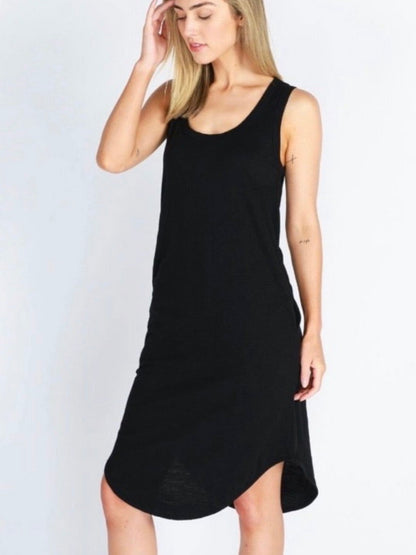 Bailey Midi Dress - Black