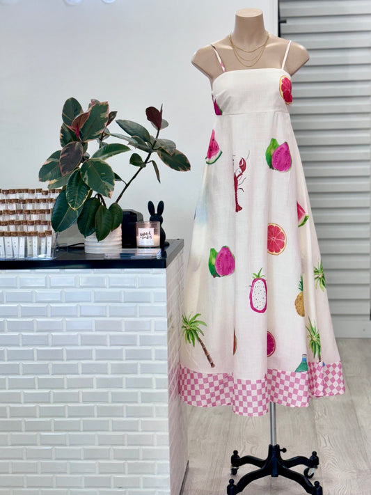 The Tutti Frutti Maxi Dress -  Print