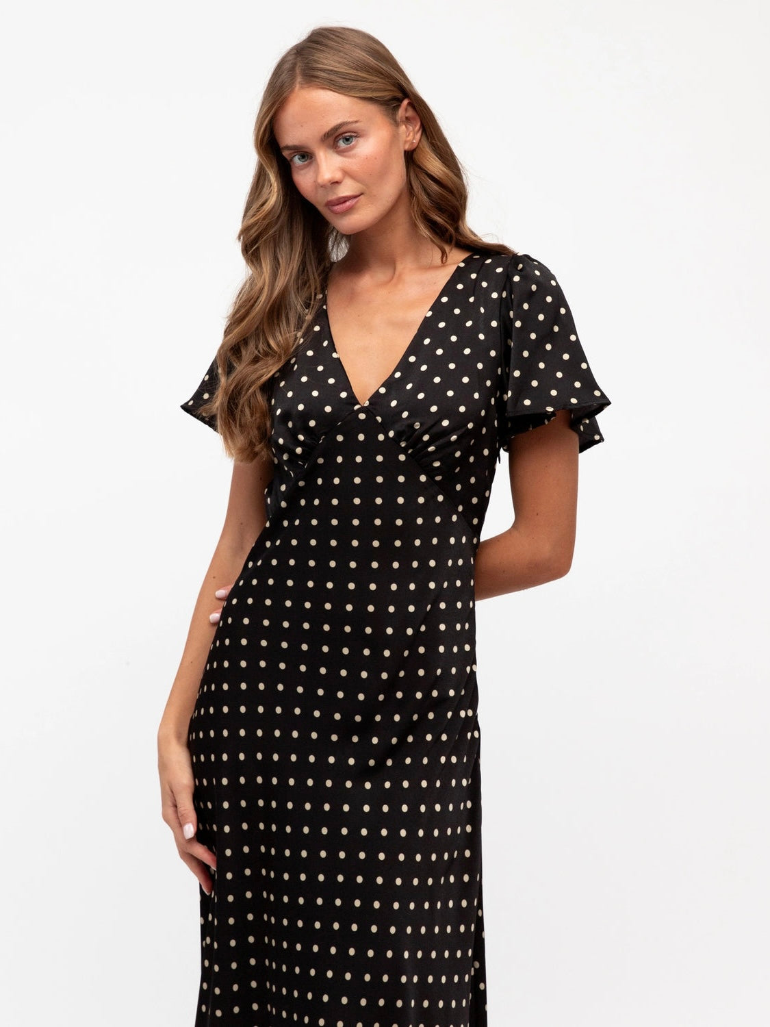 The Alannah Dress - Polka Dot