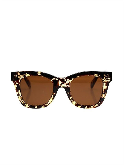 Crush Reality Sunglasses - Honey Turtle