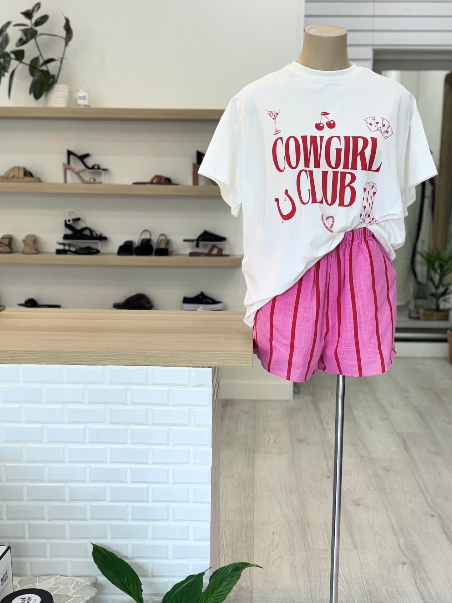 Cowgirl Club T-Shirt Set