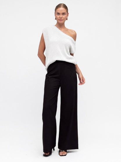 The Sienna Knit Top | White