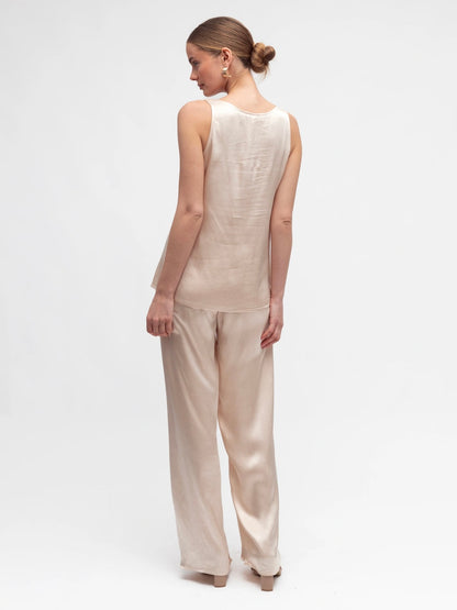 The Fern Cami Champagne