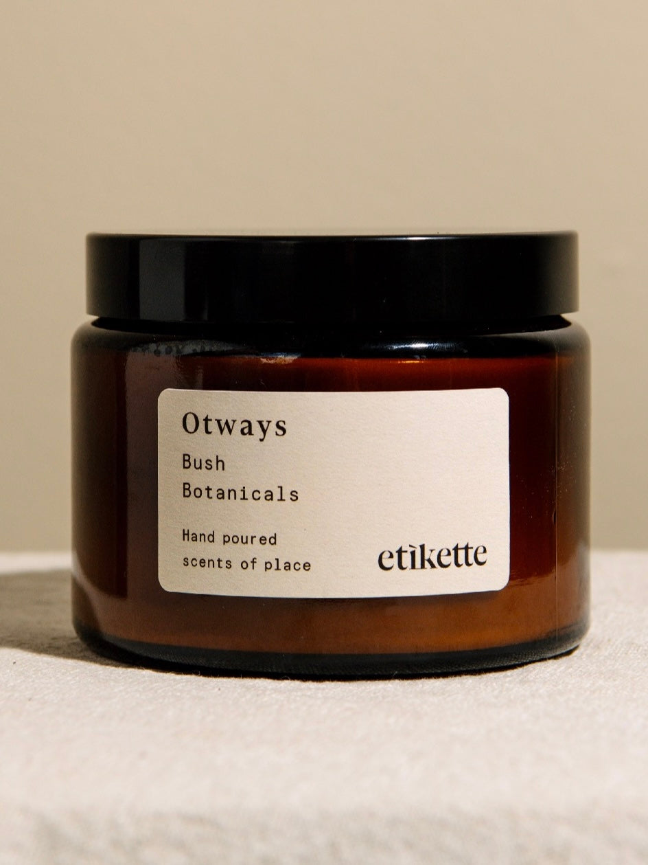 Etikette  | Australian Soy Wax Candle | Wanted and Wild Gymea | 500ml 100+hrs
