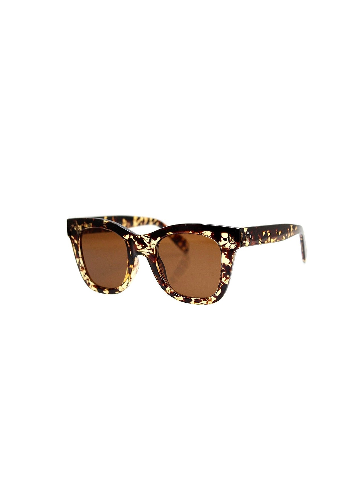 Crush Reality Sunglasses - Honey Turtle