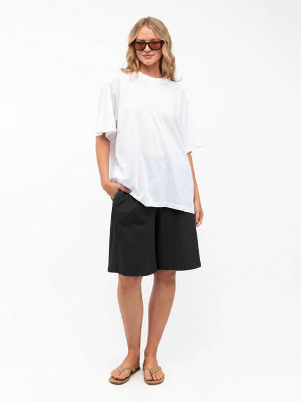 The Soleil Tee | White