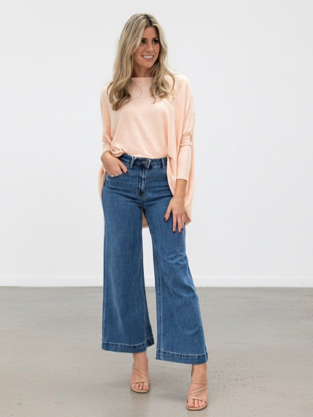 The Mia Knit Pale Pink