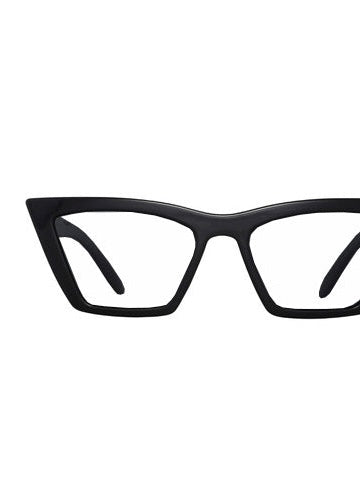 Lizette Reality Sunglasses Blu Light  - Black Frame