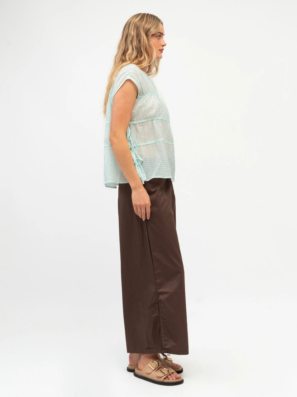 The Kylie Top  | Aqua