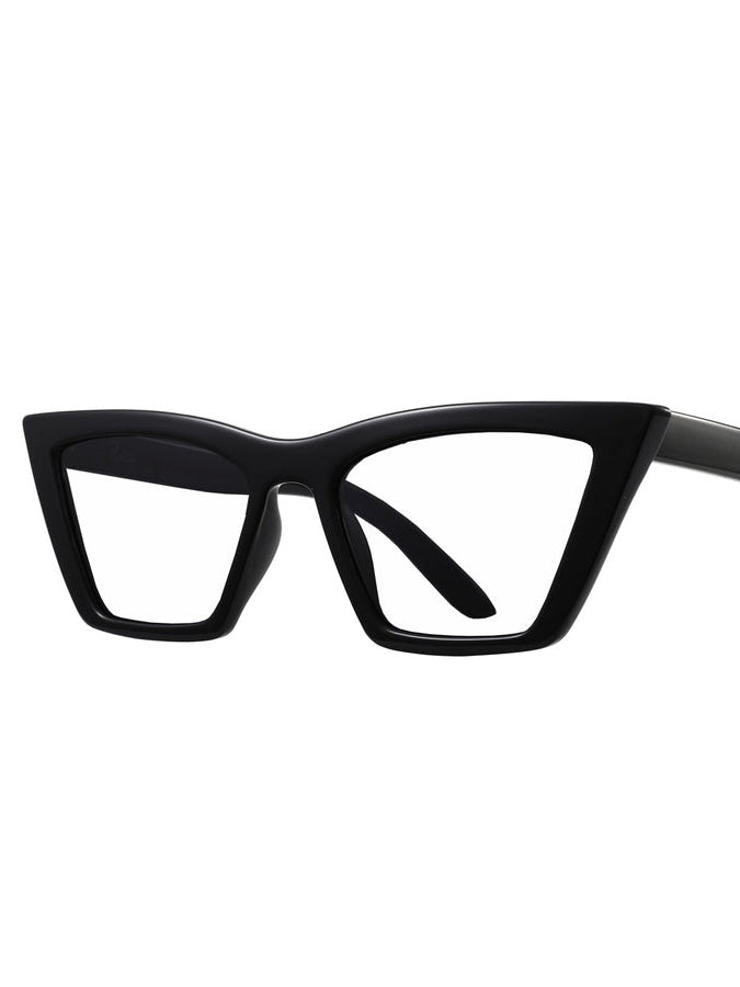 Lizette Reality Sunglasses Blu Light  - Black Frame