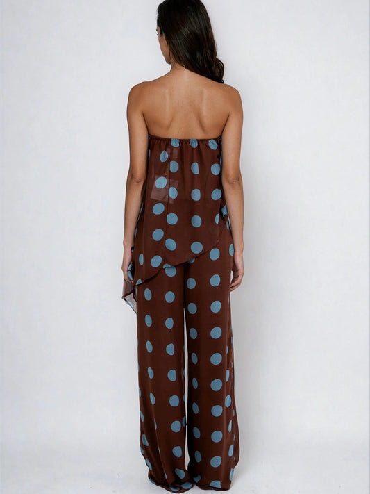 Montana Set - Chocolate Blue Spot