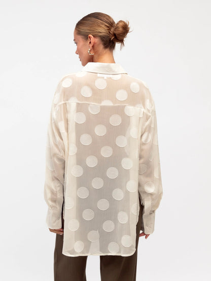The Belle Shirt - Sheer Spot