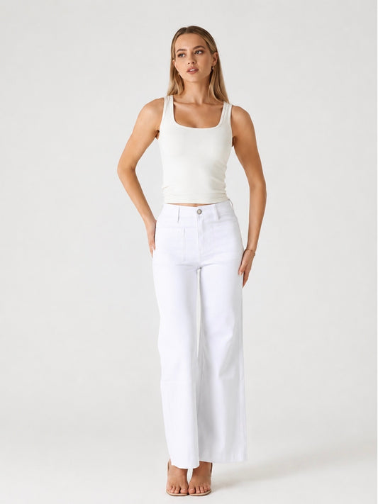 The Kelsey Jeans - White