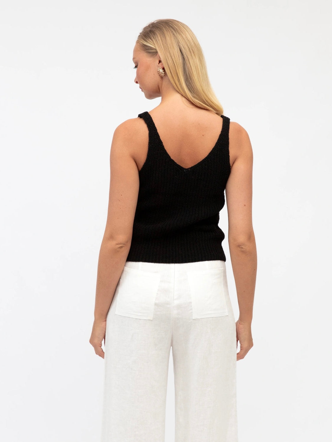 Luxe Linen Pants | White