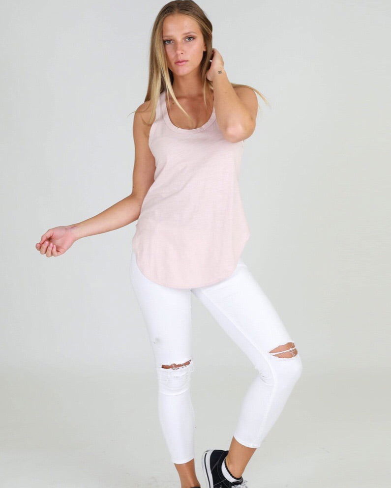 Hamilton 3rd Story Tank - Blush Marle - WANTED AND WILD