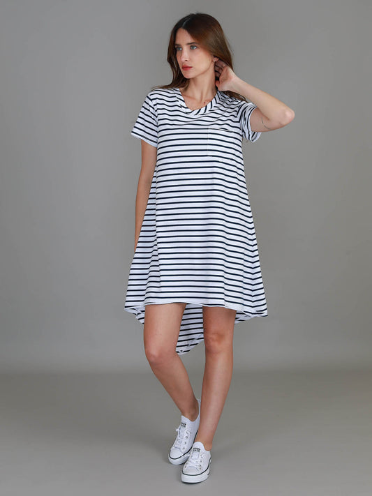 The Ivy Dress - Stripe