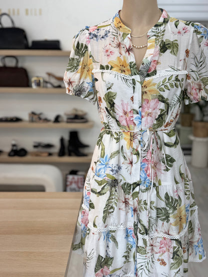 The Anna Dress - Lily Floral