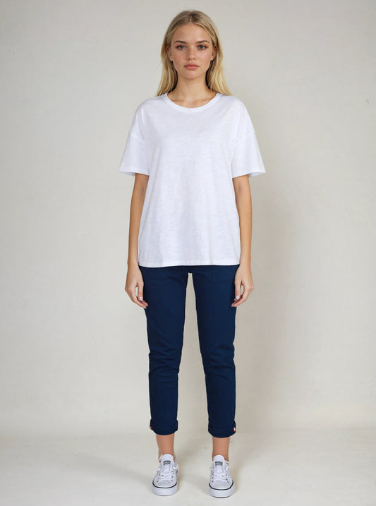 The Carrie Boyfriend Tee - White