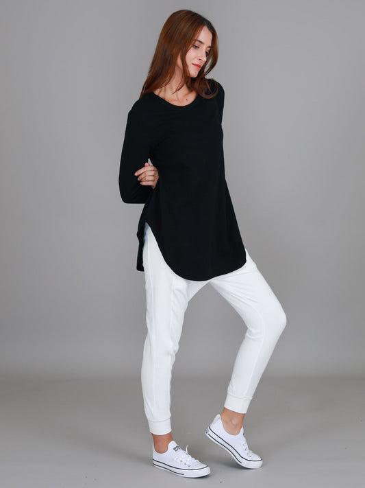 Scarlett Long Sleeve Tee - Black
