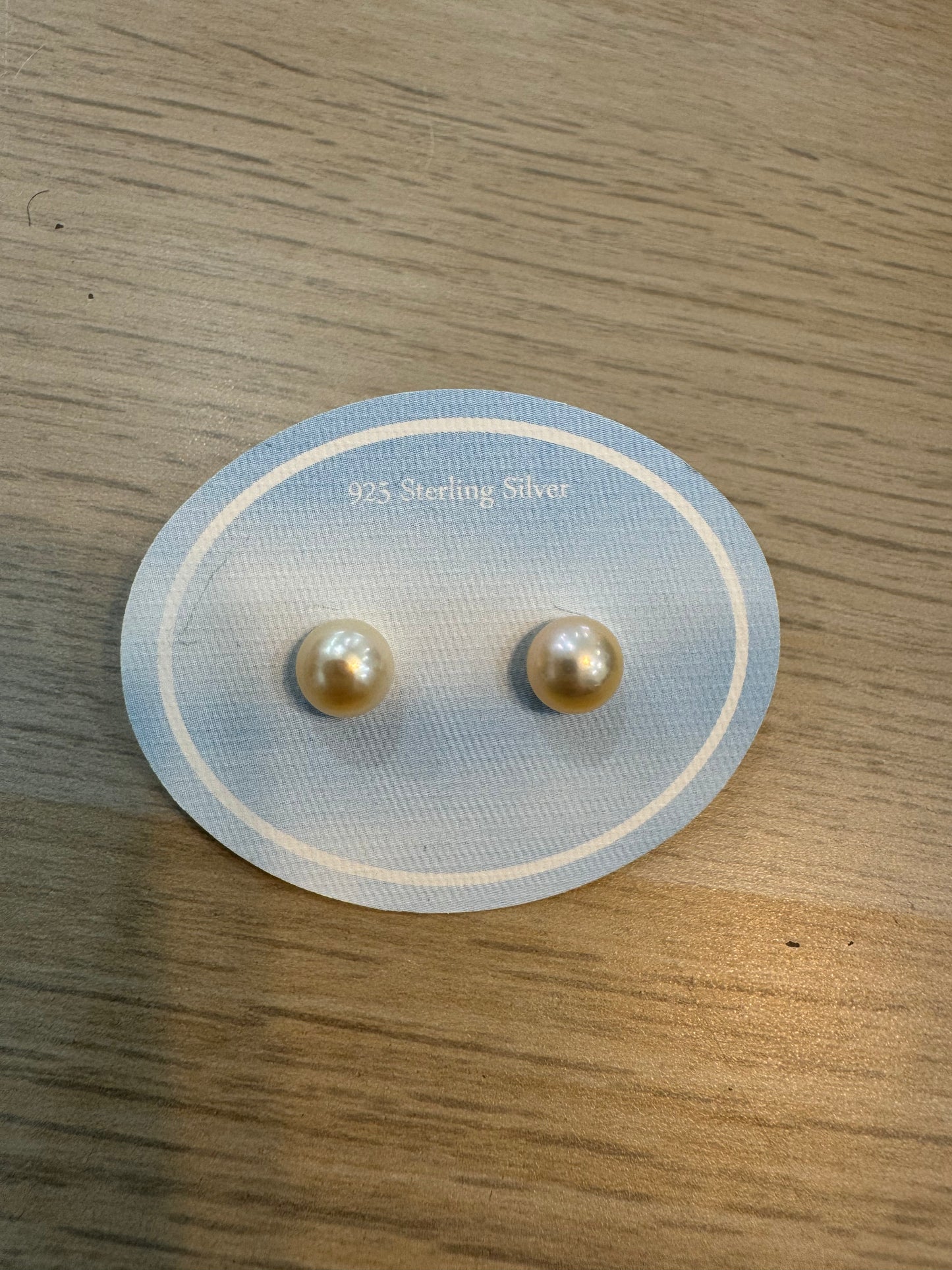 Coral pearl post earrings