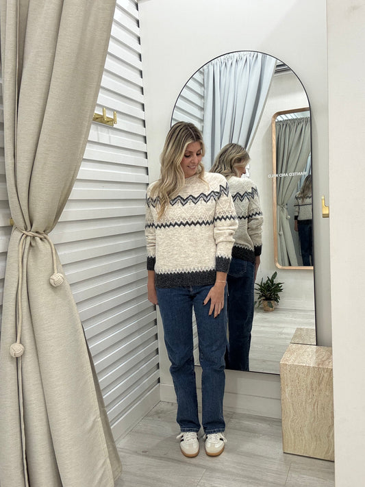 The Aspen Knit Oatmeal