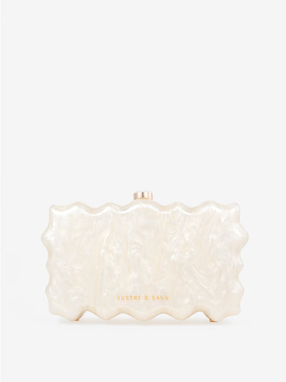 The Seashell Evening Clutch