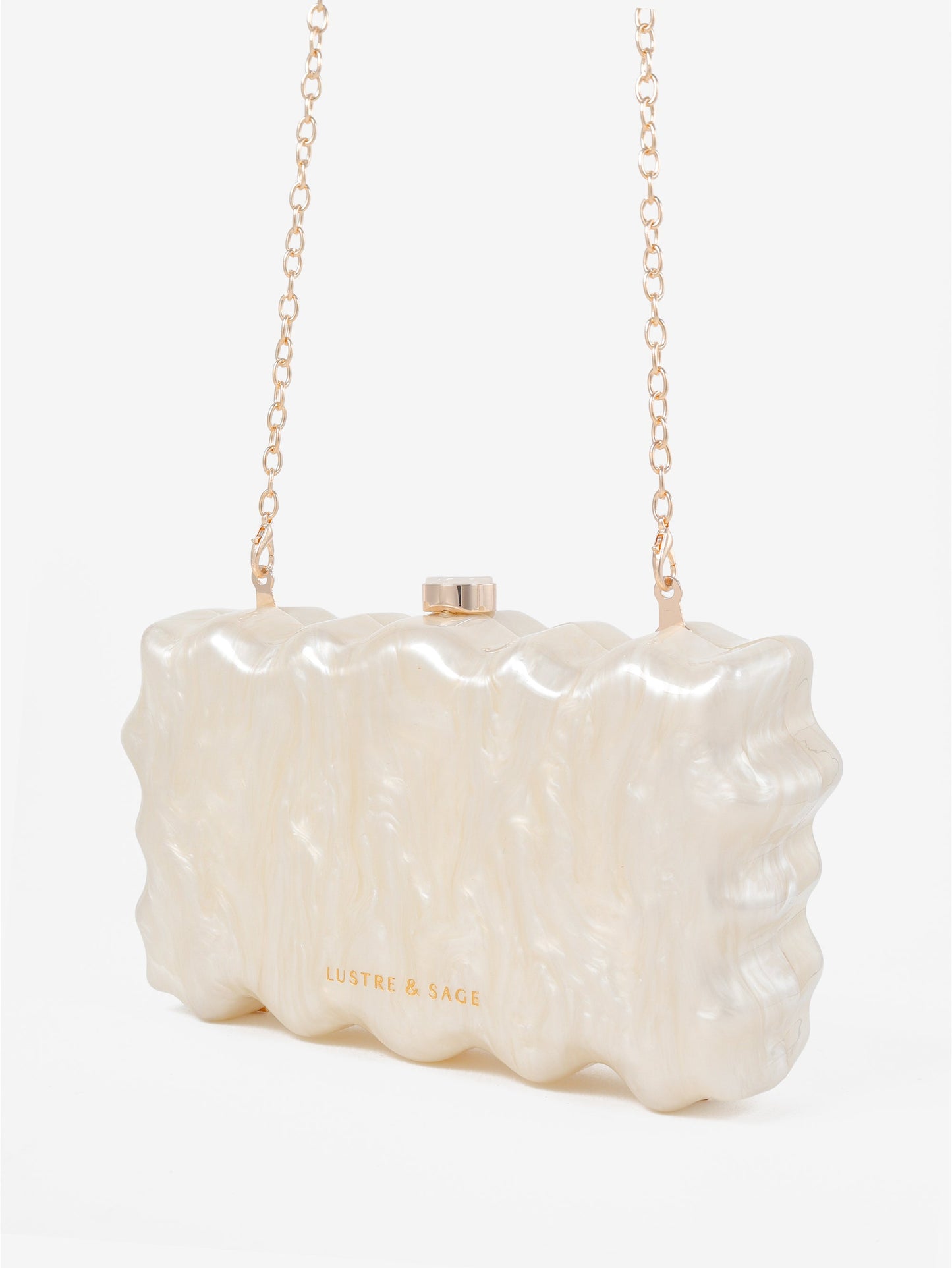 The Seashell Evening Clutch