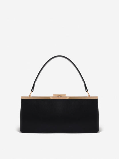 Solene Top Handle Bag - Black