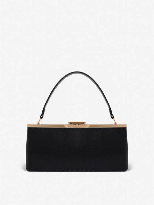 Solene Top Handle Bag - Black
