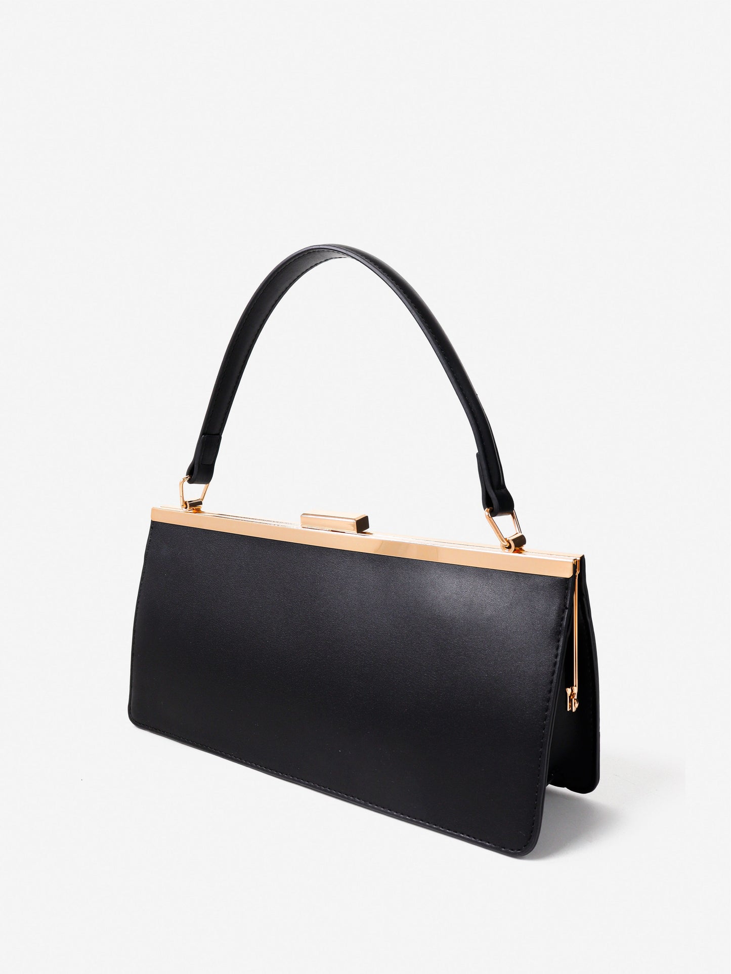 Solene Top Handle Bag - Black