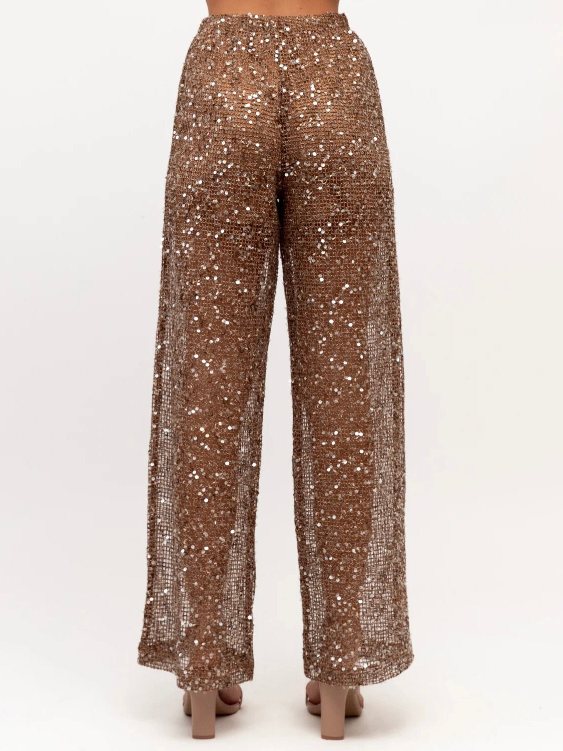 The Stardust Pants | Cocoa Sequin