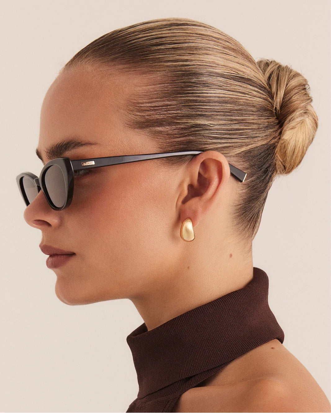 The Demi Sunglasses - Dark Cacao - Espresso