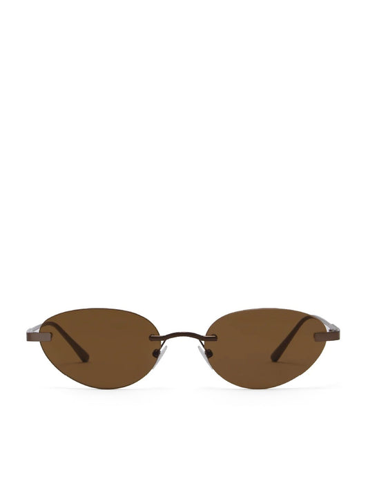 The Lana Sunglasses - Bronze - Dark Chocolate