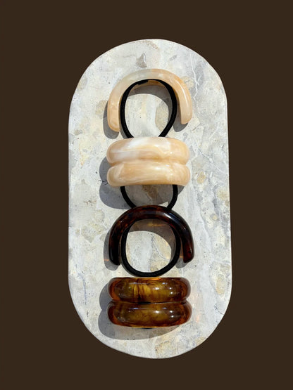 Double Crescent Hair Cuff